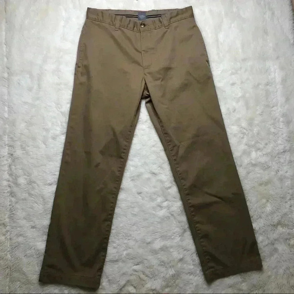 GAP Factory Khaki Straight Fit Pants Size 32 - Picture 2 of 16